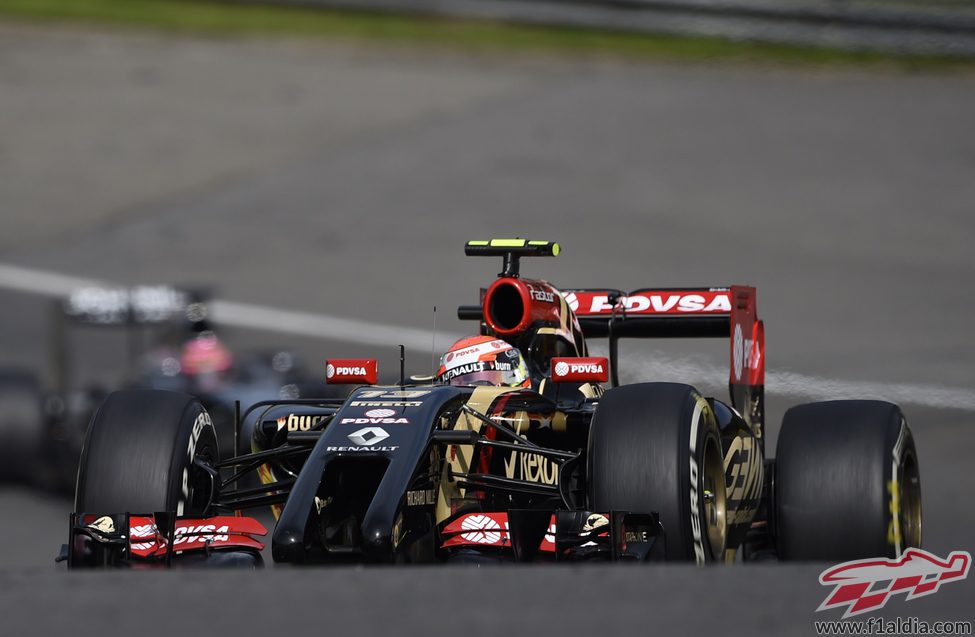 Pastor Maldonado rodó sin problemas en los Libres 1