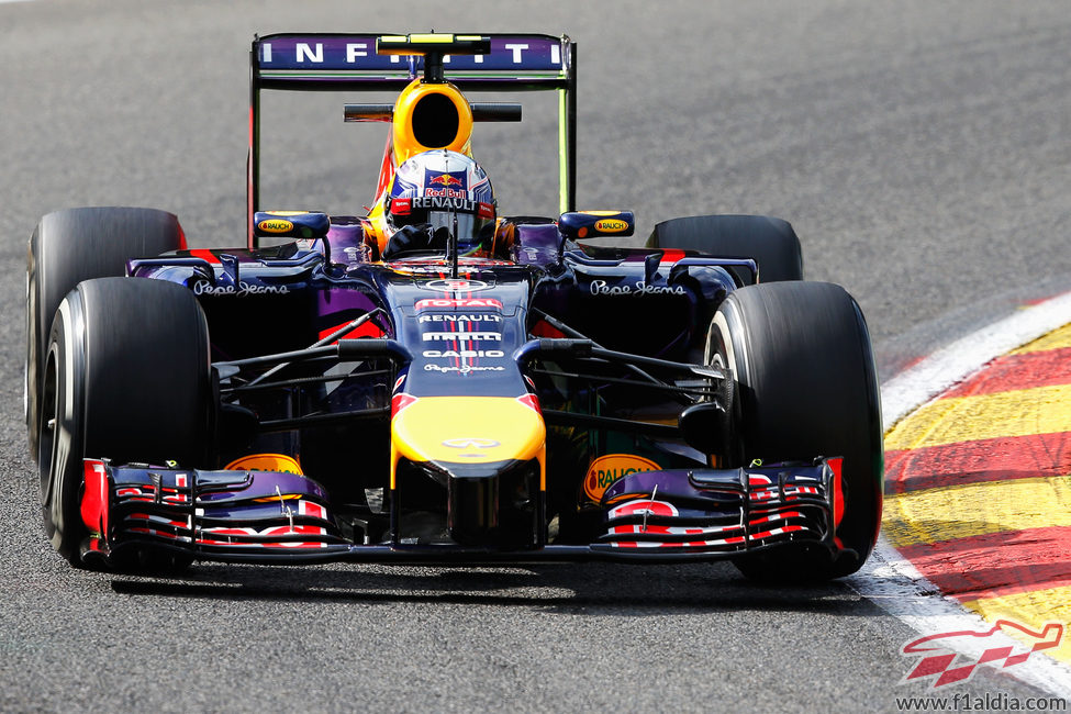 Daniel Ricciardo, consciente de las dificultades en Bélgica