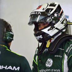 André Lotterer se prepara para subirse al CT05