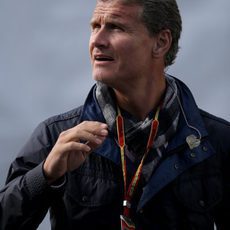 David Coulthard, presente en el circuito de Spa