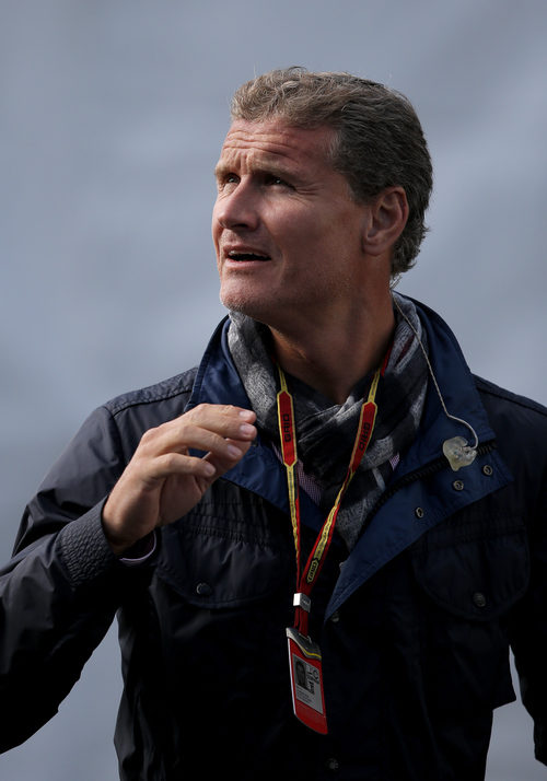David Coulthard, presente en el circuito de Spa