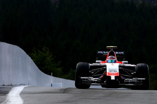 Max Chilton completa los Libres 3 en Spa-Francorchamps