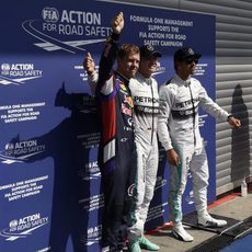 Rosberg, Hamilton y Vettel triunfan en Spa