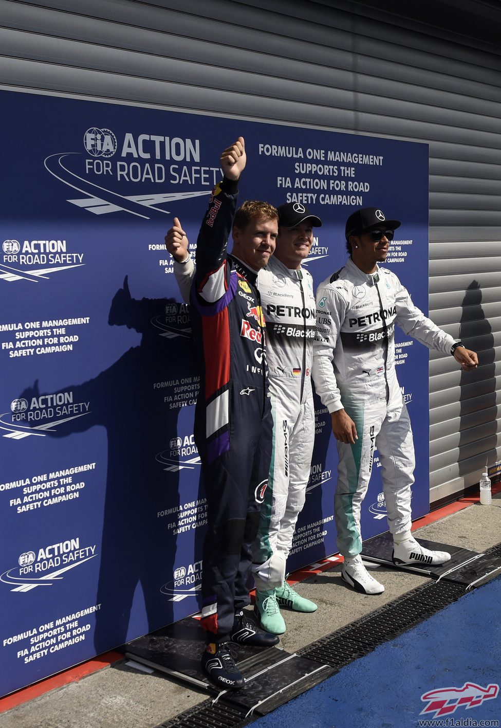 Rosberg, Hamilton y Vettel triunfan en Spa