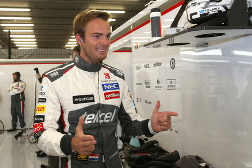 Giedo van der Garde contento por su oportunidad