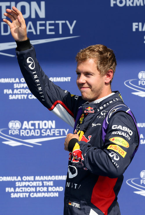 Sebastian Vettel recupera la sonrisa