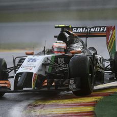 Nico Hülkenberg cometió algunos errores en la Q1