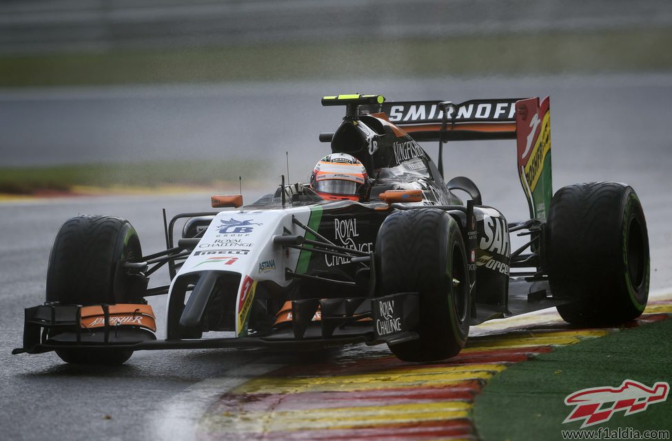 Nico Hülkenberg cometió algunos errores en la Q1