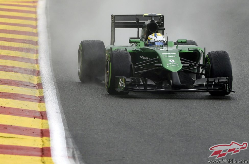 Marcus Ericsson confía en su rendimiento en seco