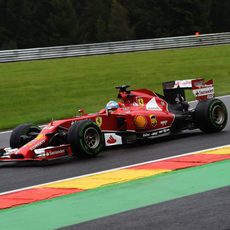 Fernando Alonso muestra un gran ritmo en Spa