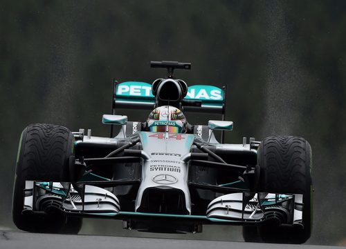 Lewis Hamilton tuvo un fallo en su vuelta lanzada
