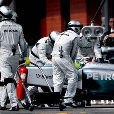 Lewis Hamilton abandona en Bélgica