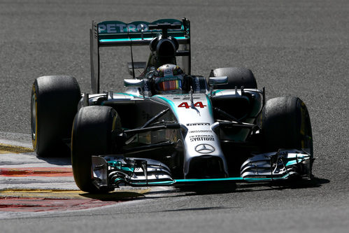 Lewis Hamilton se marcha de Spa sin puntos