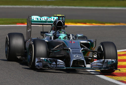 Nico Rosberg sembró la polémica en Spa