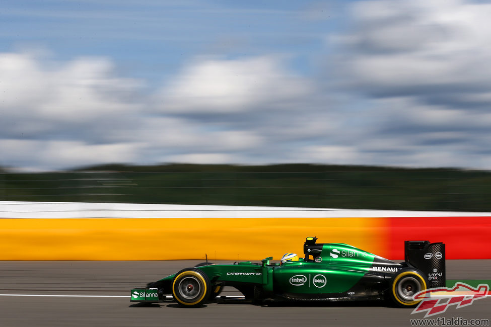 Marcus Ericsson tuvo una carrera sin problemas