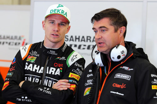 Nico Hülkenberg repasa la estrategia de carrera