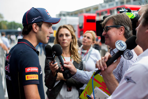 Jean-Eric Vergne responde a las preguntas de los periodistas