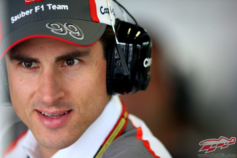 Adrian Sutil se perdió la primera tanda de libres