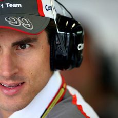 Adrian Sutil se perdió la primera tanda de libres