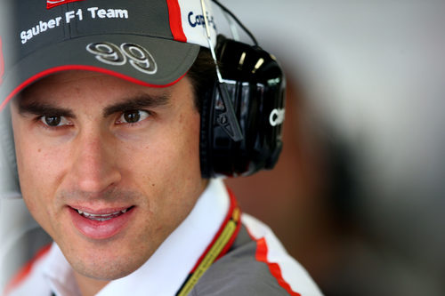 Adrian Sutil se perdió la primera tanda de libres