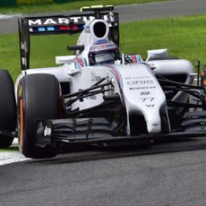 El FW36 de Valtteri Bottas rueda en Italia