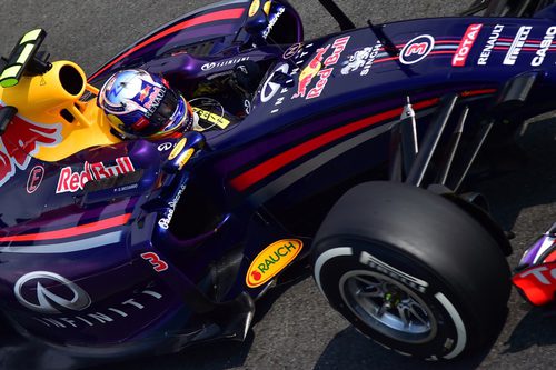 Daniel Ricciardo tuvo un problema con el motor en los Libres 1