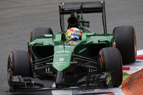 Primeros entrenamientos en F1 para Roberto Merhi