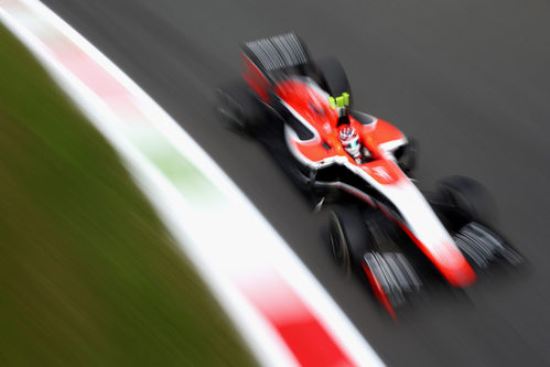 Max Chilton 'vuela' en el trazado de Monza