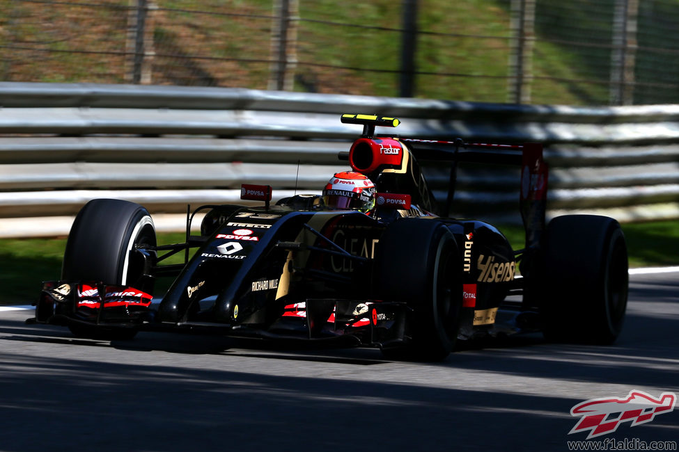 Pastor Maldonado no logró pasar a la Q2