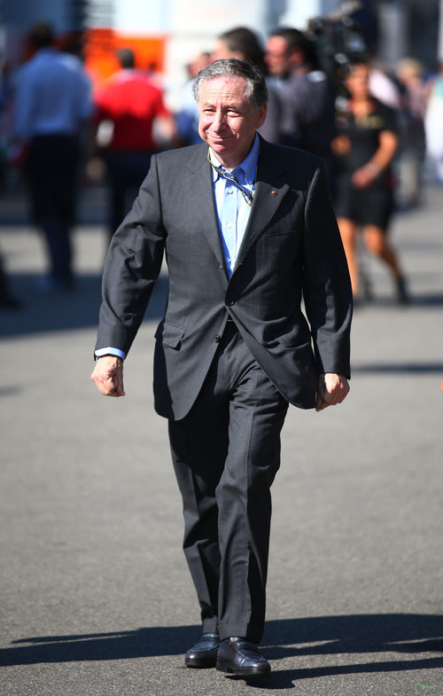 Jean Todt en el paddock de Monza