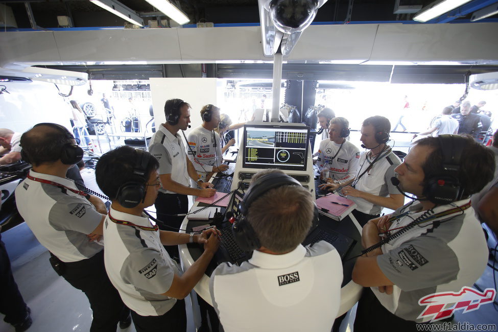 En McLaren estudian los datos recogidos