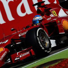 Fernando Alonso maximiza sus opciones con el F14T