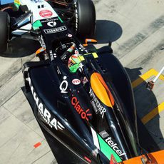 Sergio Pérez entra en Q3 para marcar el 10º mejor tiempo