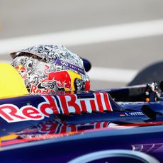 Sebastian Vettel luce un nuevo diseño en el GP de Italia 2014