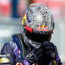 Sebastian Vettel finaliza la clasificación del GP de Italia 2014