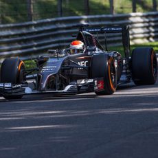 Adrian Sutil no se ha sentido cómodo con el coche