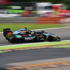 Sergio Pérez y Jenson Button, emparejados en Monza