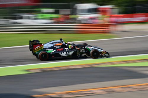 Sergio Pérez y Jenson Button, emparejados en Monza
