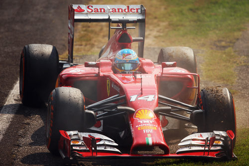 Fernando Alonso abandona en Monza