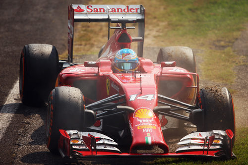 Fernando Alonso abandona en Monza