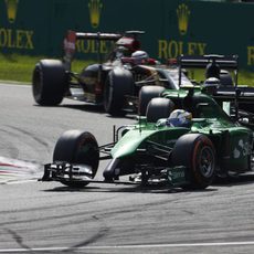 Marcus Ericsson rodó de forma consistente en Italia