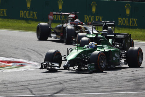 Marcus Ericsson rodó de forma consistente en Italia