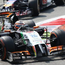 Nico Hülkenberg se quedó sin puntos en Italia