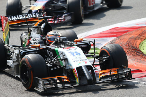 Nico Hülkenberg se quedó sin puntos en Italia