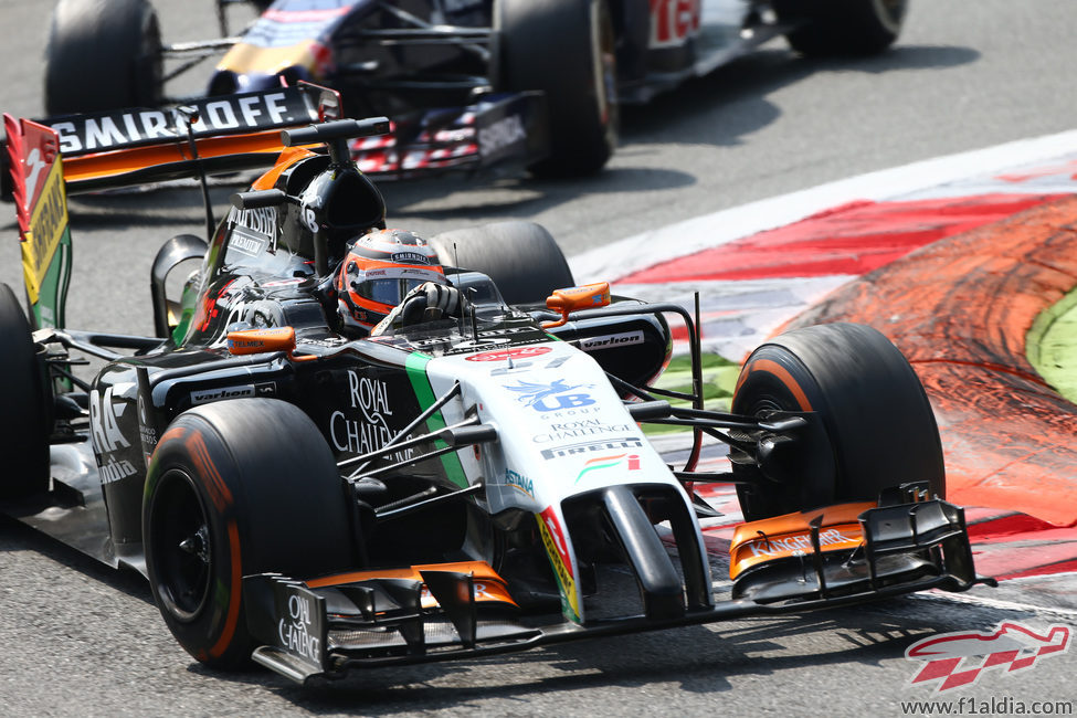 Nico Hülkenberg se quedó sin puntos en Italia