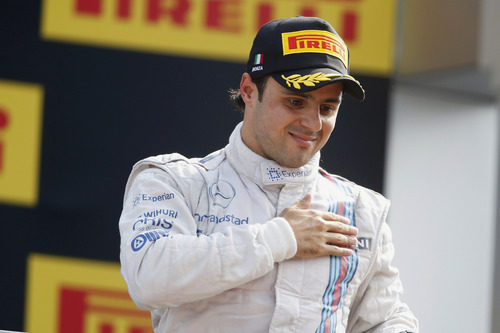 Felipe Massa agradece el apoyo de todos los 'tifosi'