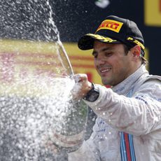 Felipe Massa se estrena en el podio en 2014