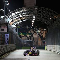 Daniel Ricciardo ha tenido problemas con el neumático superblando