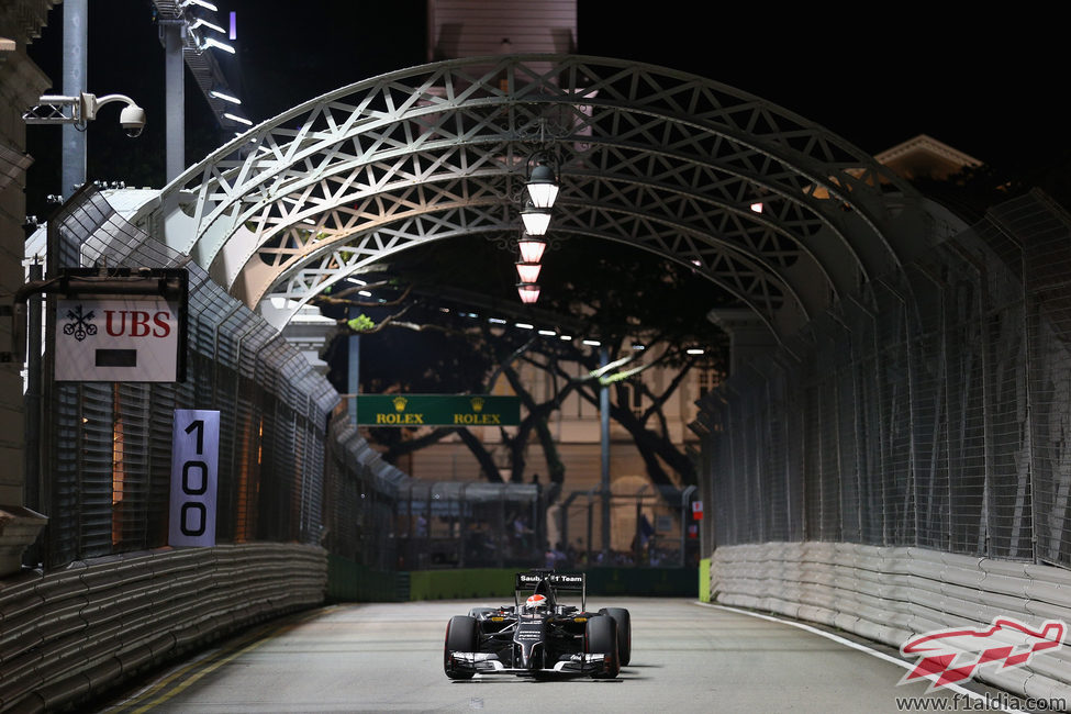 Adrian Sutil no se siente satisfecho con el equilibrio del coche