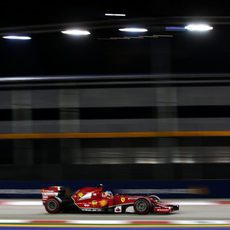 Kimi Räikkönen tuvo problemas en plena Q3